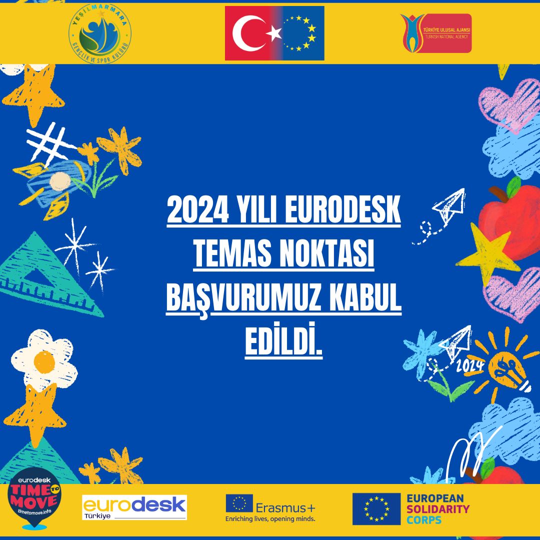 Yeşilmarmara Gençlik ve Spor Kulübü Derneği Eurodesk Temas Noktası Oldu!